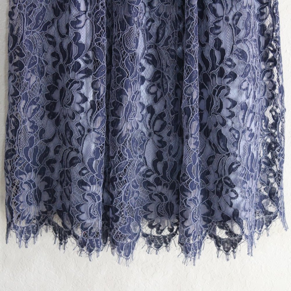 Eliza J gathered lace midi dress size 4 - Picture 4 of 11